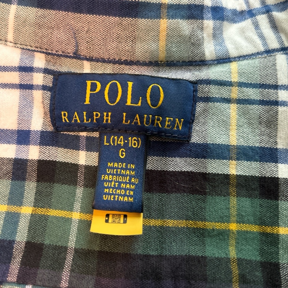 Polo by Ralph Lauren Men's Multicolor Plaid Shirt - Picture 2 of 4